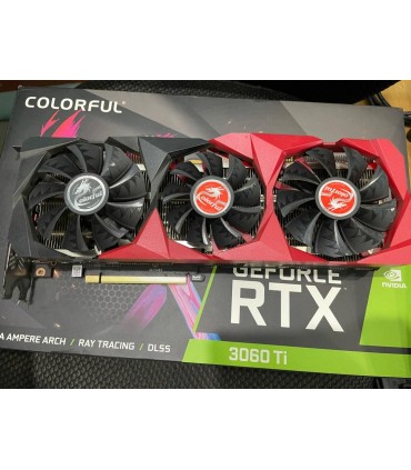 کارت گرافیک کالرفول RTX 3060ti colorfull ( استوک )