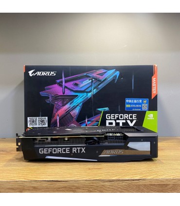 کارت گرافیک گیگابایت AORUS RTX 3060 Ti MASTER 8G ( استوک )