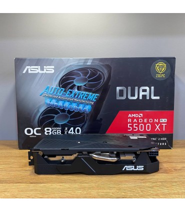 کارت گرافیک ایسوس DUAL RX5500XT O8G EVO GAMING(استوک)