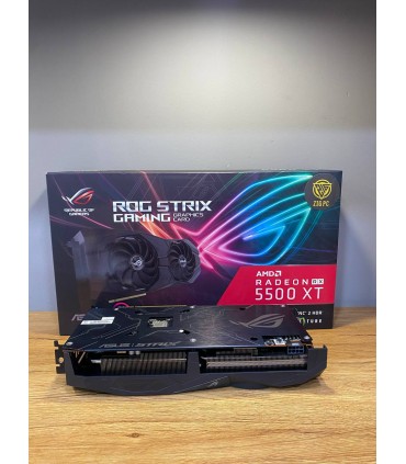 کارت گرافیک ایسوس ROG STRIX RX 5500 XT O8G GAMING(استوک)