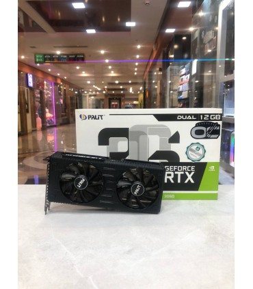 کارت گرافیک RTX 3060 PALIT Dual OC 12GB(استوک)