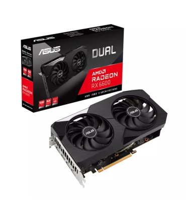 کارت گرافیک ایسوس Dual Radeon RX 6600 8GB(استوک)