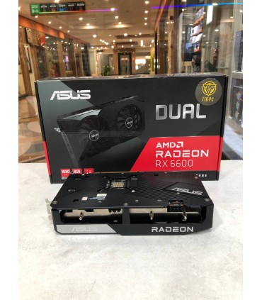 کارت گرافیک ایسوس Dual Radeon RX 6600 8GB(استوک)