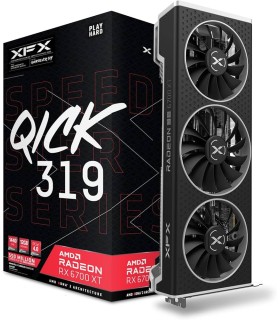 کارت گرافیک ایکس اف ایکس Speedster Qick 319 RX 6700 XT Black 12GB(استوک)