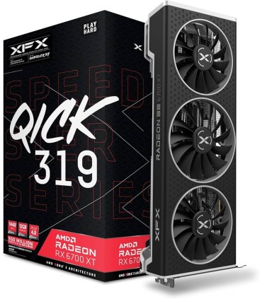 کارت گرافیک ایکس اف ایکس Speedster Qick 319 RX 6700 XT Black 12GB(استوک)